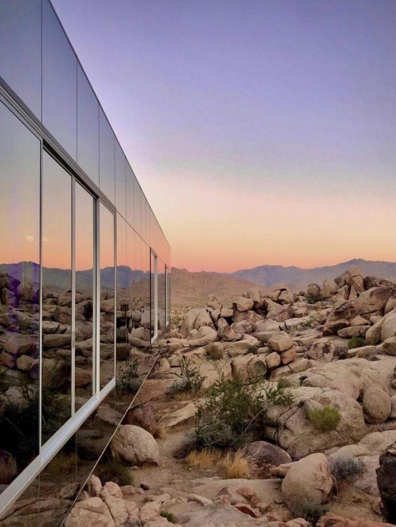 Villa Invisible House Joshua Tree Modern Masterpiece Exterior foto