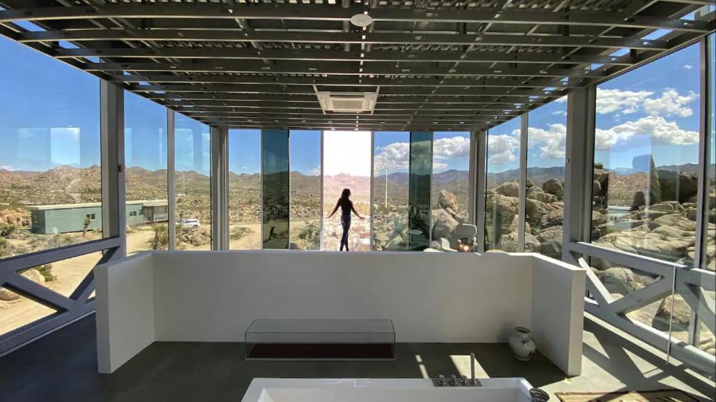 Villa Invisible House Joshua Tree Modern Masterpiece Exterior foto